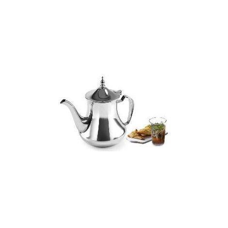 FPLUS tetera arabe mahdia 1.40 lts ibili , Tetera árabe Mahdia. Inox. Apta para cocinas de induction (14cm) , eléctrica, vitro y gas.