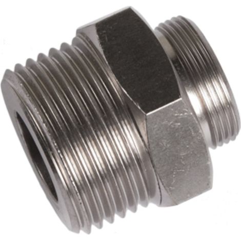 Sechskantmutter 3/4" mit Einstich 14 x 7 für Keg - Verschluss (Hiwi und Micro Matic)
