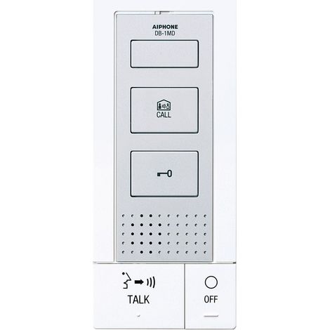 Aiphone – DB1MD – Interphone vidéo couleur avec vision nocturne – Alimentation par câblage – Pour maison individuelle (1/3)
