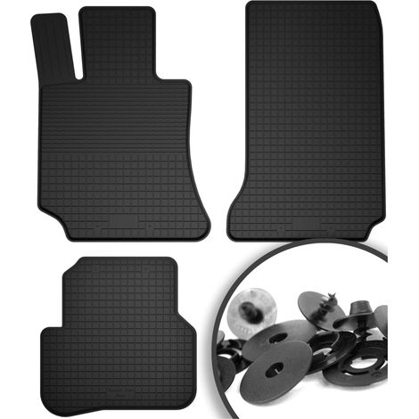 Tappetini in gomma + fermi per: Mercedes GLK X204 SUV (2008-2015)