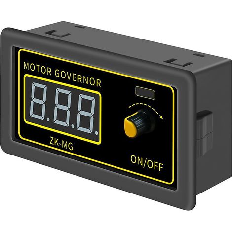 Contrôleur de vitesse pour moteur CC PWM haute performance avec affichage numérique à tube, encodeur et module de gradation LED