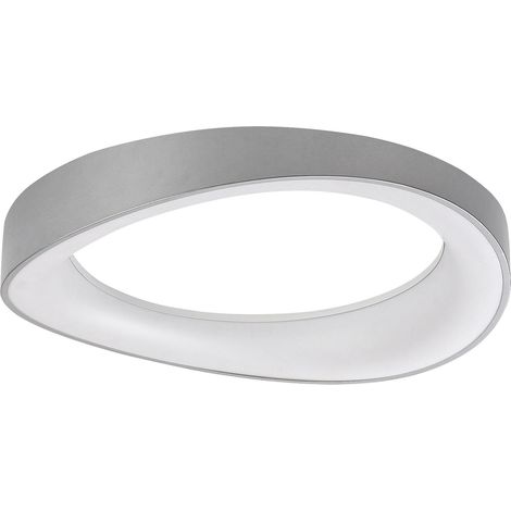 Plafoniera LED moderna argento Ø52 56W Rabalux Iliana (1/5)
