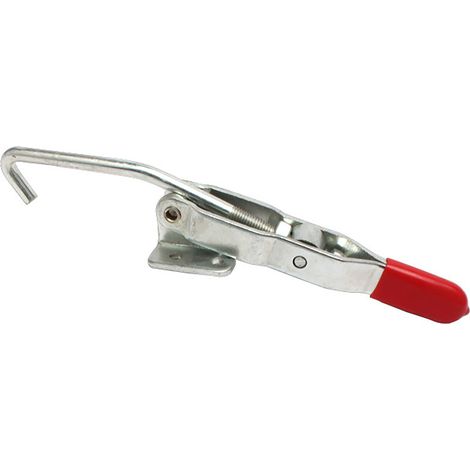 Verrou à loquet en acier à haute teneur en carbone, antidérapant, résistant à l'usure, fixation robuste, loquet de maintien pour usage industriel. (1/5)