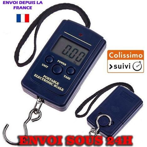 Pèse colis, pèse valise balance 40Kg 10g