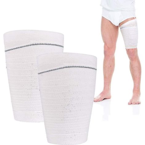 1/2 manchon en tissu pour cathéter, support pour poche à urine de jambe, sangle élastique pour la jambe, 1 pièce (1/5)