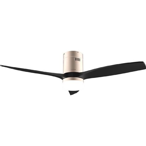 Cecotec Ventilador de techo con luz EnergySilence Aero 5600 Aqua GoldBlack Connected Cecotec (1/4)
