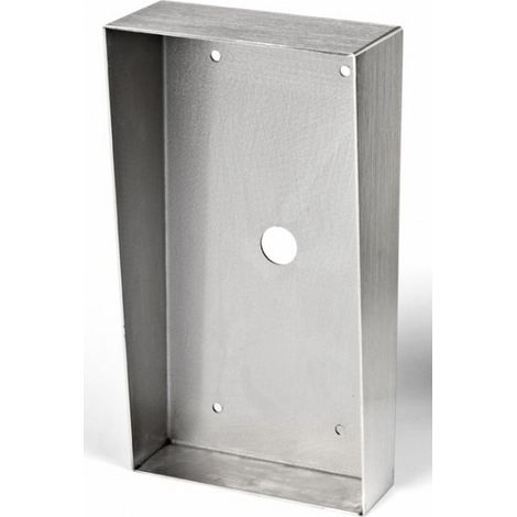 Cadre saillie inox avec visière pour platines FDB1, FDB2 et FDB4 SKDB - Aiphone 118722