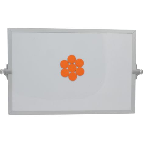 Symbole magnétique Cercle 2 cm orange (1/2)
