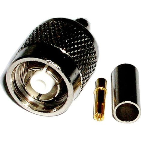 Conector Crimpable RG-316 (rTNC-Macho Aéreo)