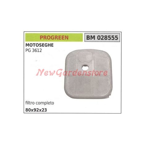 PROGREEN Original-Luftfilter für Kettensäge PG 3612 028555