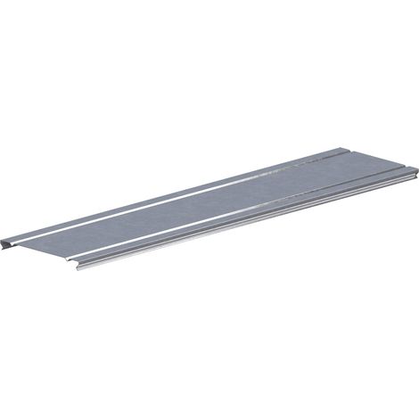 Couvercle de plateau de câble RS PRO en Acier galvanisé Sendzimir, 100 mm, 60mm ( Prix pour Paquet de 8 )