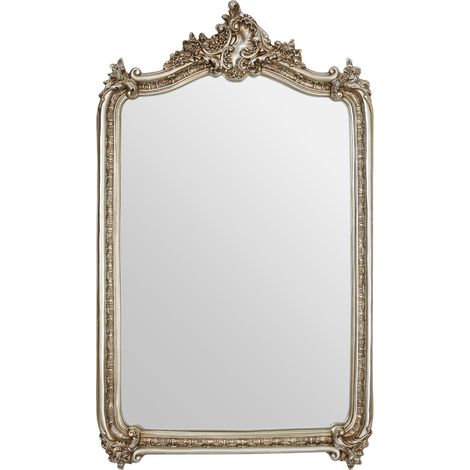 Premier Housewares Wall Mirror Exquisite Ornate Design Gold Color Grand Wall Mirrors For Hallways Bedroom and Livingroom W89 X D13 X H150cm. (1/5)