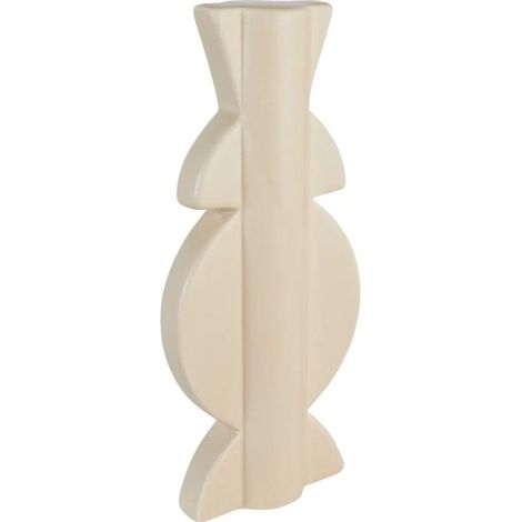 Totem Déco en Dolomite "Mala" 25cm Beige (1/2)