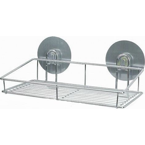 Cleafe - Mensola Rettangolare Portaoggetti Accessorio Bagno Montaggio Con Biadesivo 79844 - (1/2)