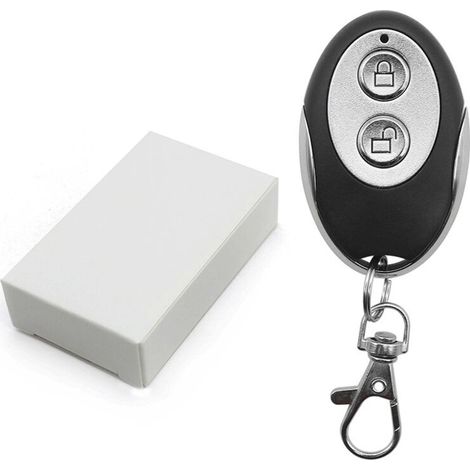 Télécommande Universelle 433MHz à 2 Boutons – Duplication pour Porte de Garage, Portail Électrique et Volet Roulant, Compatible Puce Code Apprentissage 1527