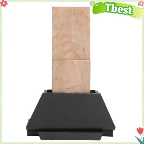 Tbest Goupille de banc en bois Outil de Bijoux de Broche D'établi en Bois avec de Support en Fer pour la Fabrication bijoux outils (1/5)