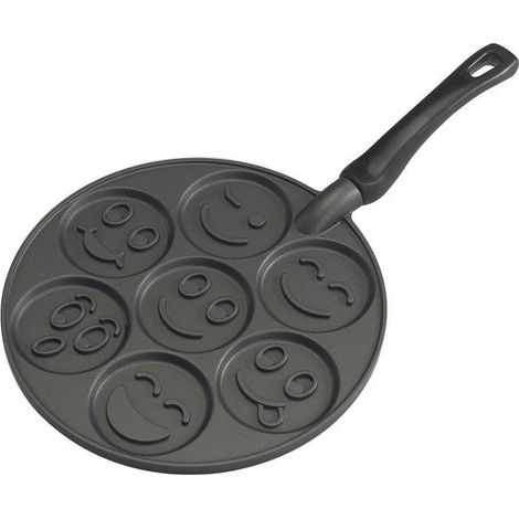 Poele blinis et pancakes smiley - Nordic Ware (1/3)