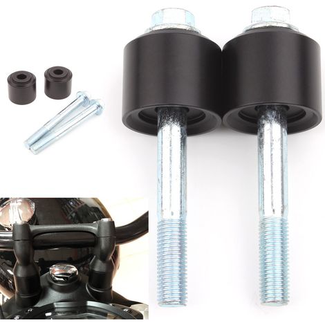 Convient aux pièces de modification de la moto Triumph T100 : tube de levage, support de guidon, clip de cadre et support d’augmentation de hauteur. (1/5)