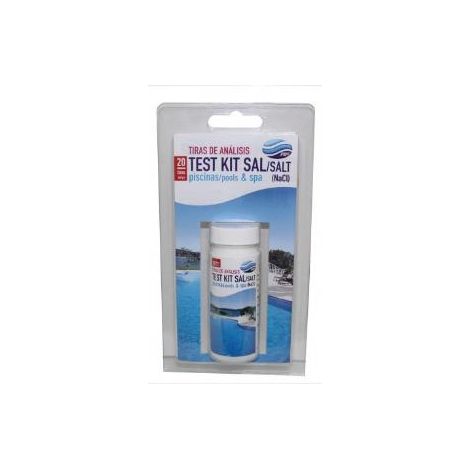 FPLUS test medidor sal x20 tiras , Con los niveles adecuados, puede estar tranquilo sabiendo que el generador de su piscina podrá
producir la cantidad correcta de cloro para manten