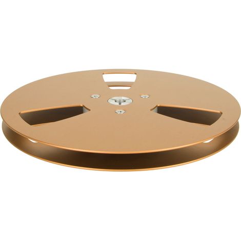 Bobine Audio Ouverte 7 Pouces 1/4 pour Enregistreur Nab, avec 3 Troues de Ventilation
