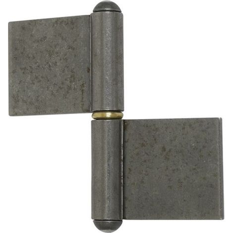 Gitter-Schwenkhebel mit langer Klinge – Messingring – 120x5 Roh