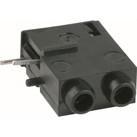 Mentor  Prüfbuchse Nennspannung: unter 60 V 17 mm Vernickelt Schwarz 1 St.
