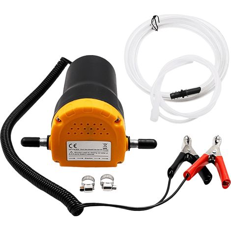 Pompe d'aspiration d'huile électrique, pompe diesel, pompe à huile 12V, pompe d'aspiration, pompe à huile, pompe diesel, pompes à carburant, pompe de transfert de carburant avec tuyaux pour bateaux (1/5)