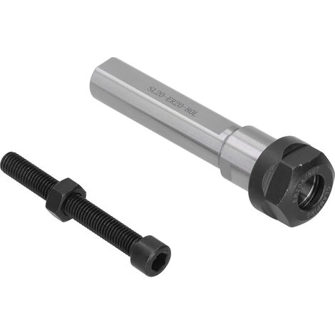 Mandrin à pince ER20, tige droite de 80 mm, porte-outil flottant pour taraudage, machine CNC SL20 (1/5)