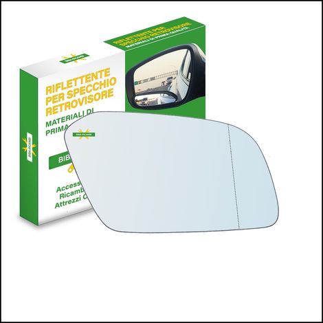 Vetro specchio retrovisore asferico lato dx-passeggero per citroen xm ii (y4) da