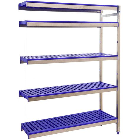 Simonrack Regal Edelstahl Violett 5 Regale 180 kg