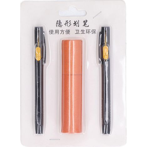 Kreidemarker für Stoffe, strapazierfähig und abwischbar, ideal zum Nähen, Patchworken und Heimwerken, Kopierstift für Schneider. (1/5)