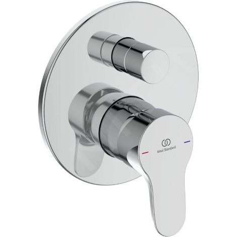 Miscelatore per vasca/doccia a 1 via in ottone cromato - Ideal Standard Cerabase