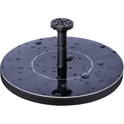 Pompe Solaire Pour Bassin À Oiseaux - 1 4 W - Immergée - Adaptée Pour Petit Bassin Jardin Extérieur - 1 Pièce (1/5)