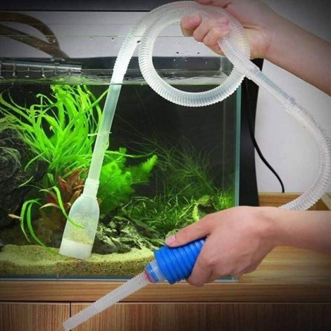 Aspirateur Pour Aquarium - Siphon Pompe A Eau Avec Filtre A Gravier - Usage Interieur - 1 Unite (1/4)
