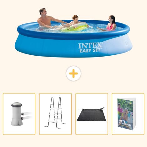 Intex Piscine Easy Set Ronde - 366x76 cm - 5-pièces SCB112 (1/5)