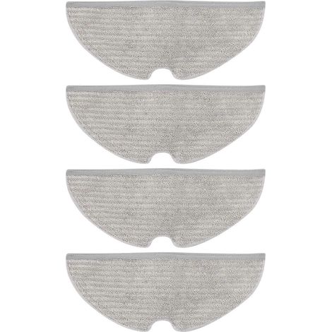Packung mit 4 Ersatz-Mikrofasertüchern für Roborock S6, S6 Pure, S6 MaxV, S5 Max und S5 Saugroboter (1/5)