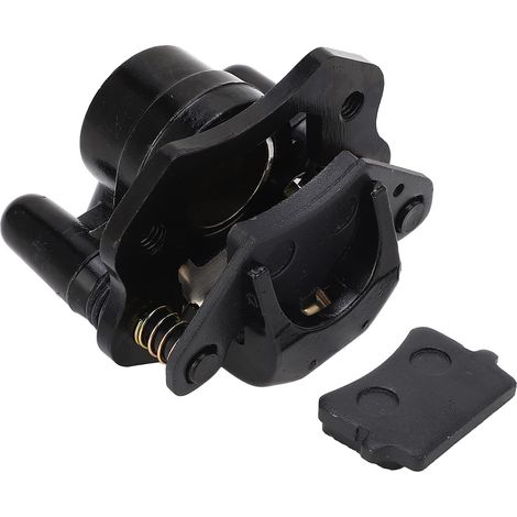 Étrier de frein arrière 6mm en métal avec plaquettes, kit de rechange pour go-kart Coleman Powersports KT196 KT196C 196cc 6.5CV (1/5)