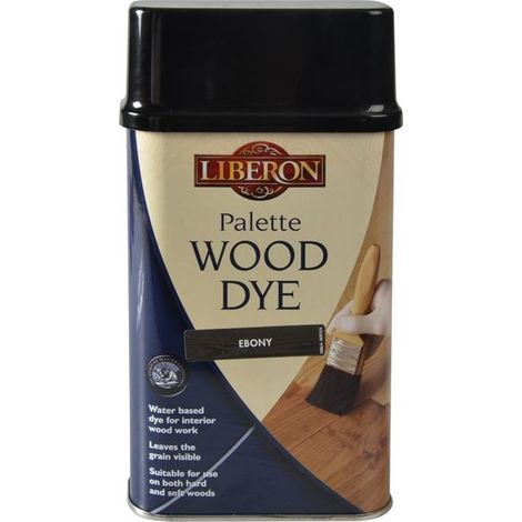 Liberon Interior Floor and Woodwork Palette Wood Dye - Ebony - 500ml