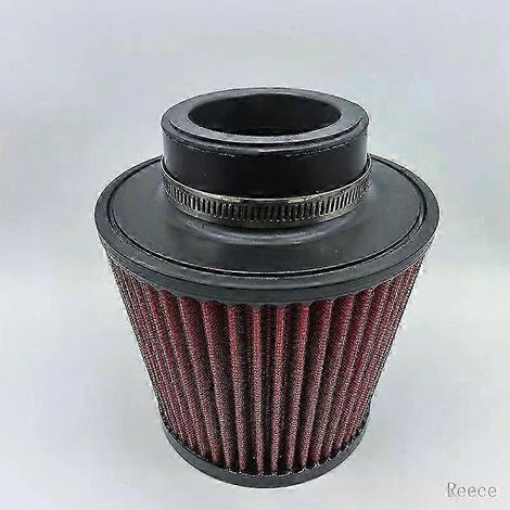 Filtre à air universel à haut débit KN 102 mm, 89 mm, 76 mm, 3, 3,5 et 4 pouces, conique, pour KN 14084-2, tête champignon (logo KN rouge 63,5 mm). (1/5)