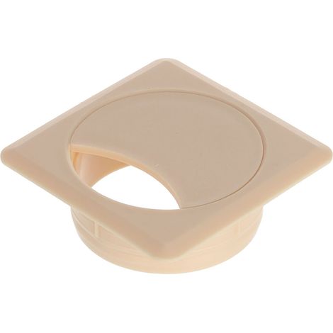 Pasacables cuadrado 60 mm brzoza de plástico H20 Riex EK64 (1/2)