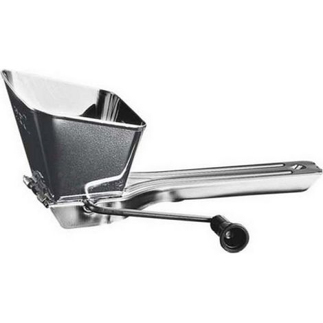 Moulinex – Hachoir à fines herbes inox – Manivelle réversible pour droitiers et gauchers – Dimensions 23 x 13 x 7.5 cm – Nettoyage facile lave-vaisselle