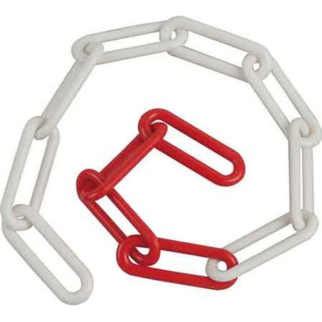CATENA BICOLORE IN PLASTICA Ø 6 mm x 25 mt