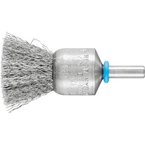 PFERD TOOLS INOX-TOTAL Pinselbürste ungezopft PBUIT Ø20mm Schaft-Ø6 mm Edelstahl-Draht-Ø0,20 10 Stk