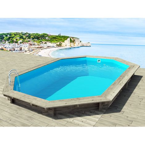 Piscina in legno Brazilia 5,86 x 3,86 x 1,20 m