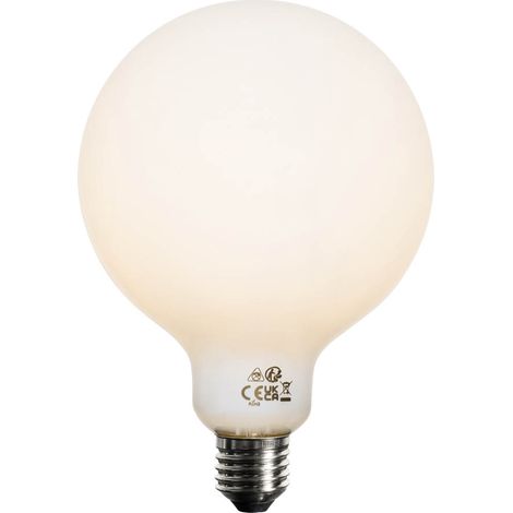 E27 3-Stufen-dimmbare LED-Glühbirne Opal G125 4W 450lm 3000K (1/4)
