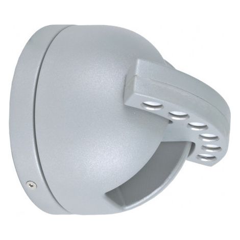 Applique murale LED 3W grise Ø 140mm orientable 3000K 300lm 230V IP44 exterieure IDAS ARLUX (1/3)