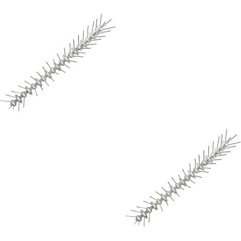 2 Pièces Épine D'oiseau Anti Oiseaux pour L'extérieur Effrayant des Oiseaux Effaroucheurs D' pour L'extérieur Dissuasif Pointes Anti Pointes D' Trousse (1/5)