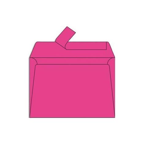 Enveloppes - CLAIREFONTAINE - POLLEN - Paquet de 20 - Format 114x162 mm - Couleur fuschia