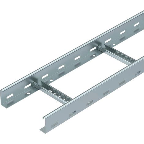 OBO Bettermann Kabelleiter gelocht, mit VS Sprosse 60x200x3000 Stahl bandverzinkt, 3 Meter, 6208538