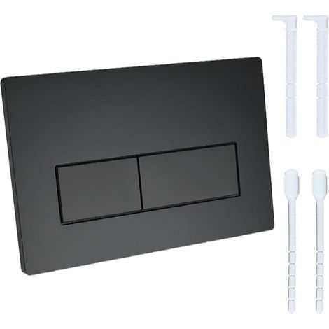 Plaque de commande WC Pièce de rechange compatible avec Sigma01 UP300 et 320 noir (1/5)
